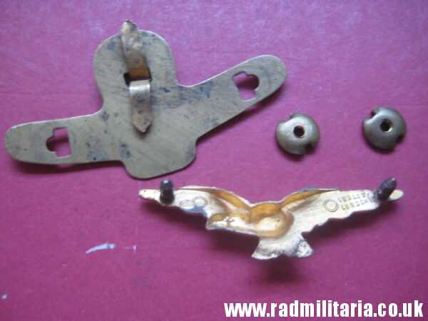 & WW2 Royal Air Force BADGE RAF original badge with maker mark: LUDLOW LONDON, rare. Genuine !! - Image 20