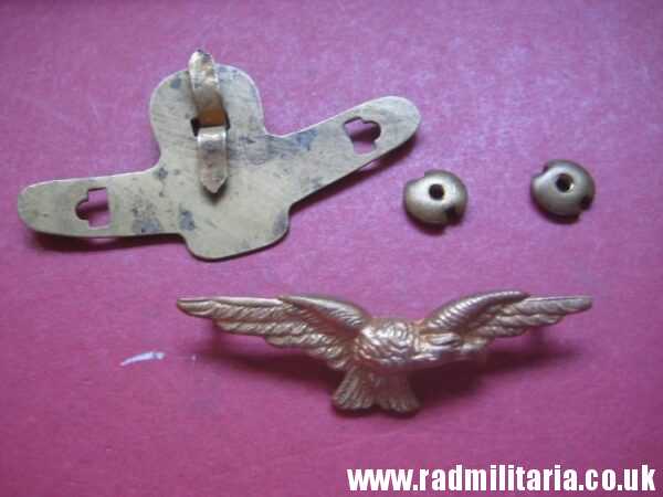 & WW2 Royal Air Force BADGE RAF original badge with maker mark: LUDLOW LONDON, rare. Genuine !! - Image 24