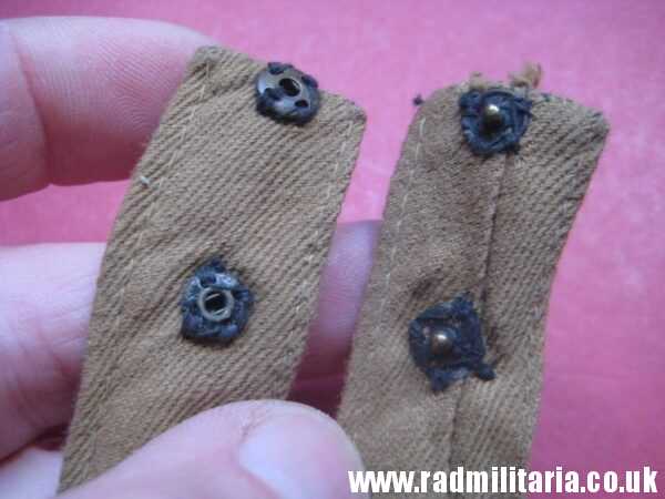 & original WW2 German SA (SturmAbteilung) brown TIE with enamel NSDAP membership badge, as found - 100% genuine. - Image 11