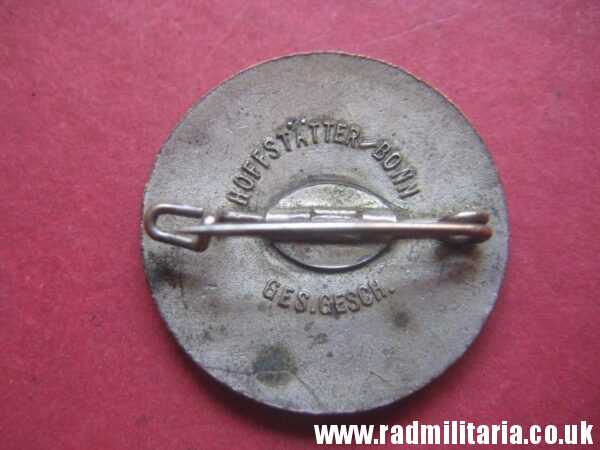 & original WW2 German SA (SturmAbteilung) brown TIE with enamel NSDAP membership badge, as found - 100% genuine. - Image 27