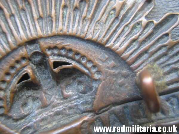 & WW1 Australian RISING SUN BADGE Cap Badge, marked: Stokes Melb. original !! - Image 8