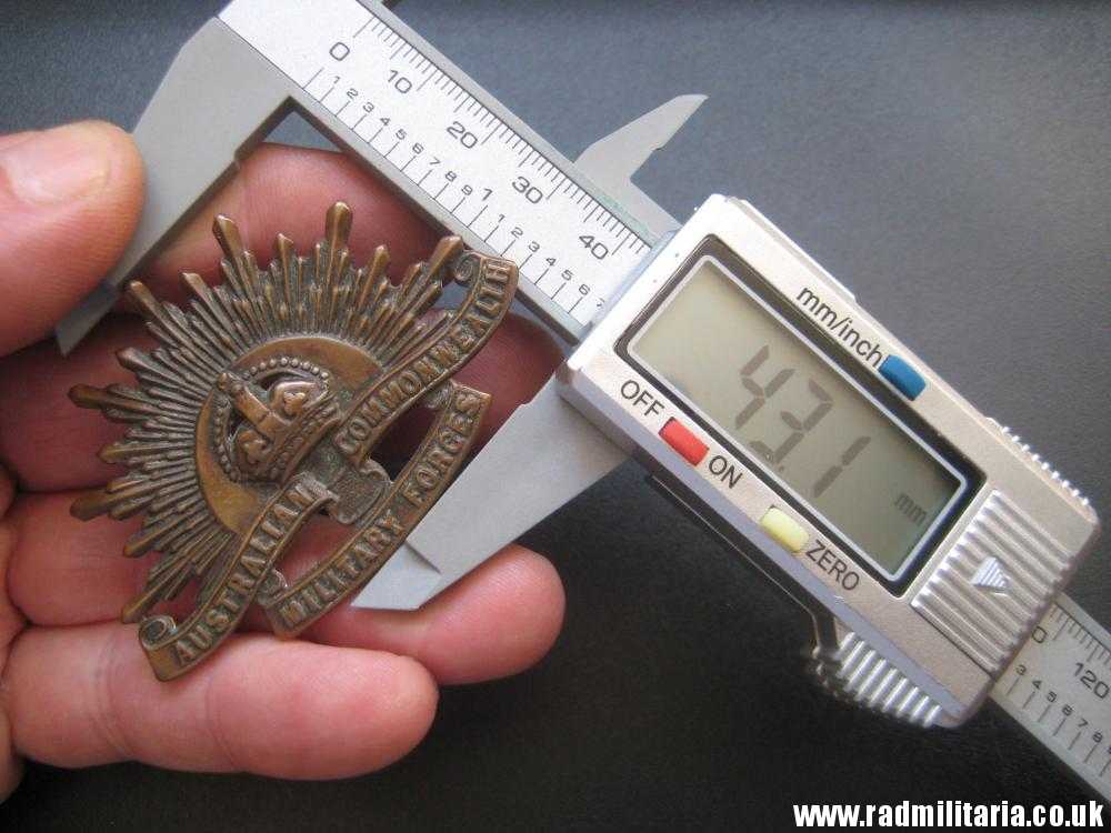 & WW1 Australian RISING SUN BADGE Cap Badge, marked: Stokes Melb. original !! - Image 17