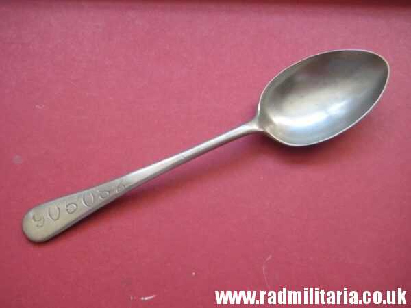 & WW2 British RAF cutlery - SPOON, maker: C BROS S 1939 - A.M. Air Ministry no.905082 - Image 4
