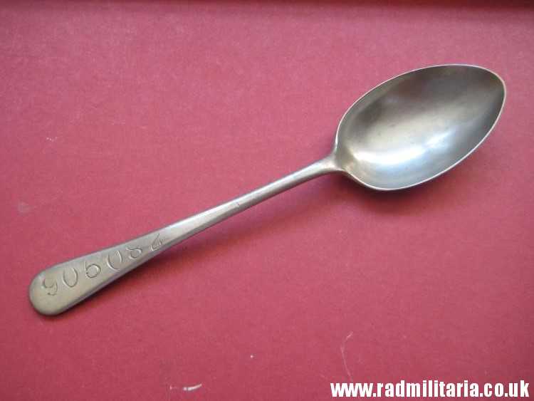 & WW2 British RAF cutlery - SPOON, maker: C BROS S 1939 - A.M. Air Ministry no.905082 - Image 4