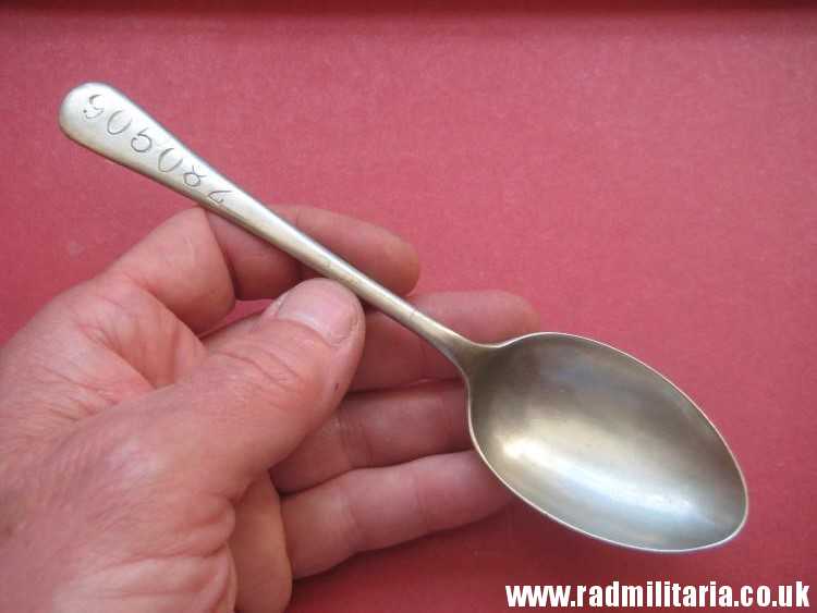 & WW2 British RAF cutlery - SPOON, maker: C BROS S 1939 - A.M. Air Ministry no.905082 - Image 10