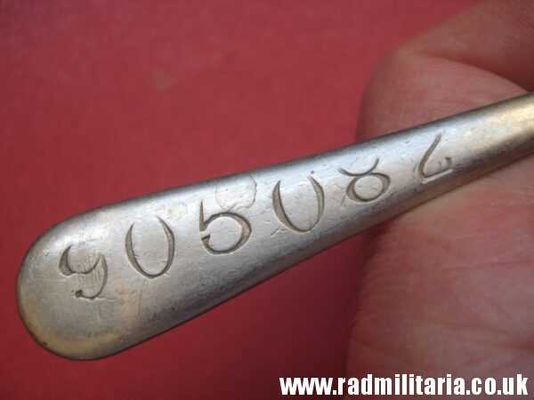 & WW2 British RAF cutlery - SPOON, maker: C BROS S 1939 - A.M. Air Ministry no.905082 - Image 14