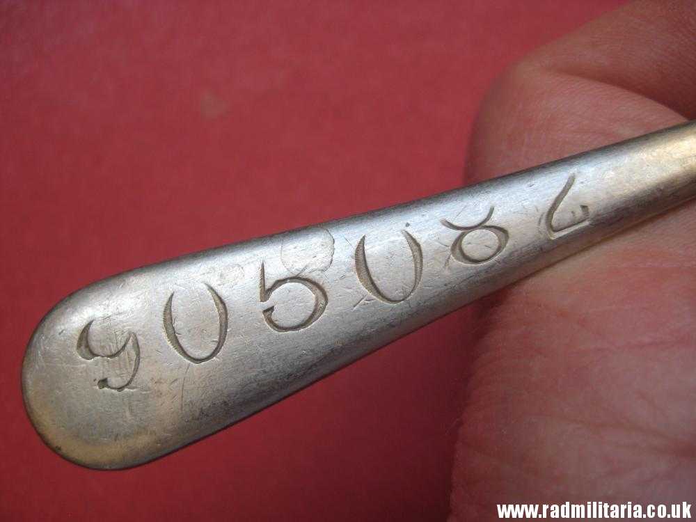 & WW2 British RAF cutlery - SPOON, maker: C BROS S 1939 - A.M. Air Ministry no.905082 - Image 14
