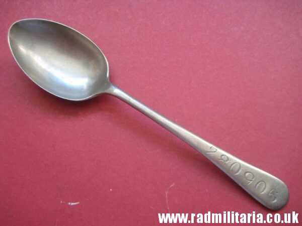 & WW2 British RAF cutlery - SPOON, maker: C BROS S 1939 - A.M. Air Ministry no.905082 - Image 16