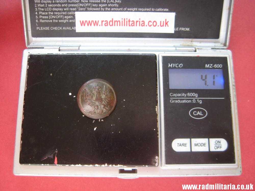 & pre 1939 SET of 2 Polish MILITARY BUTTONS large size & small size, maker: K. Jasinski Poznan - metal detecting find. - Image 13