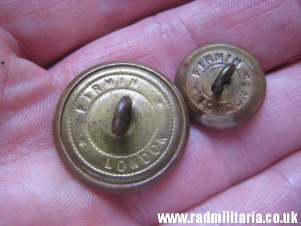 & WW2 RAF 2 Polish MILITARY BUTTONS - SET of 2, marked: FIRMIN London. Polish Air Force. - Image 10