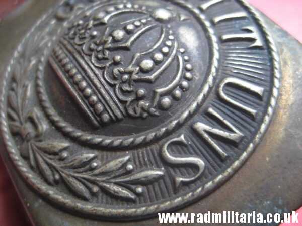 & WW1 German BELT BUCKLE with leather. 100% genuine - as found. Maker: ENDERLICH. N. BERLIN. - Image 23