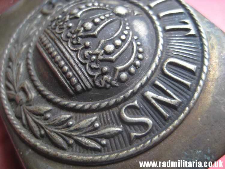 & WW1 German BELT BUCKLE with leather. 100% genuine - as found. Maker: ENDERLICH. N. BERLIN. - Image 23