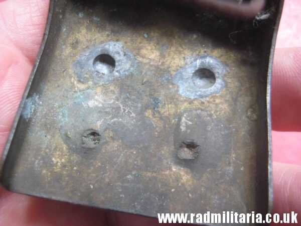 & WW1 German BELT BUCKLE with leather. 100% genuine - as found. Maker: ENDERLICH. N. BERLIN. - Image 24