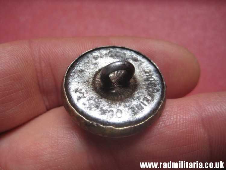 & WW2 German metal BUTTON with EAGLE, Deutsche Reichsbahn. - Image 7