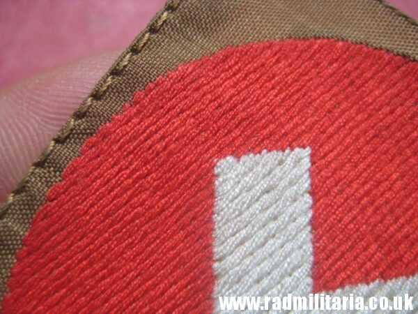& WW2 German HJ HitlerJugend PATCH in mint condition with paper label ...