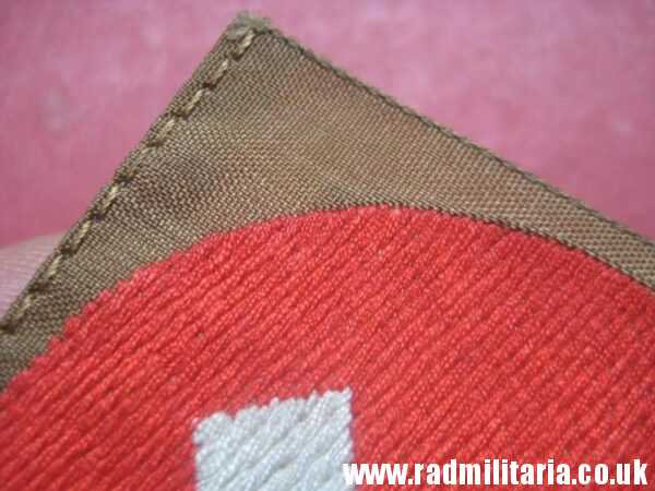 & WW2 German HJ HitlerJugend PATCH in mint condition with paper label ...