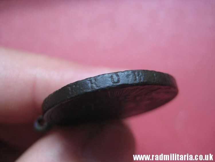 & original PRUSSIAN MEDAL 1813, battlefield relic from Napoleonic Wars. - Image 5