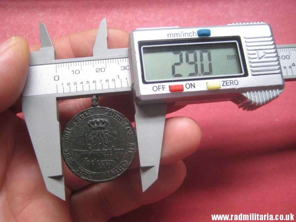 & original PRUSSIAN MEDAL 1813, battlefield relic from Napoleonic Wars. - Image 7