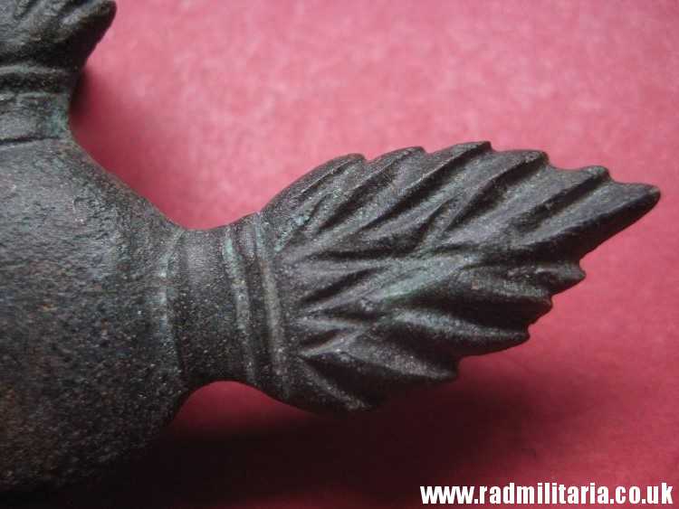 & original Imperial Russian ammunition pouch METAL BADGE, Napoleonic Wars. rare - Image 6