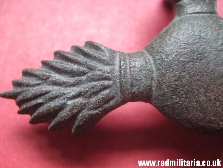 & original Imperial Russian ammunition pouch METAL BADGE, Napoleonic Wars. rare - Image 7