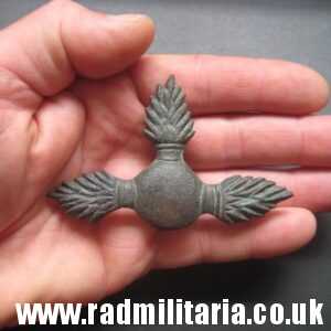 & original Imperial Russian ammunition pouch METAL BADGE, Napoleonic Wars. rare