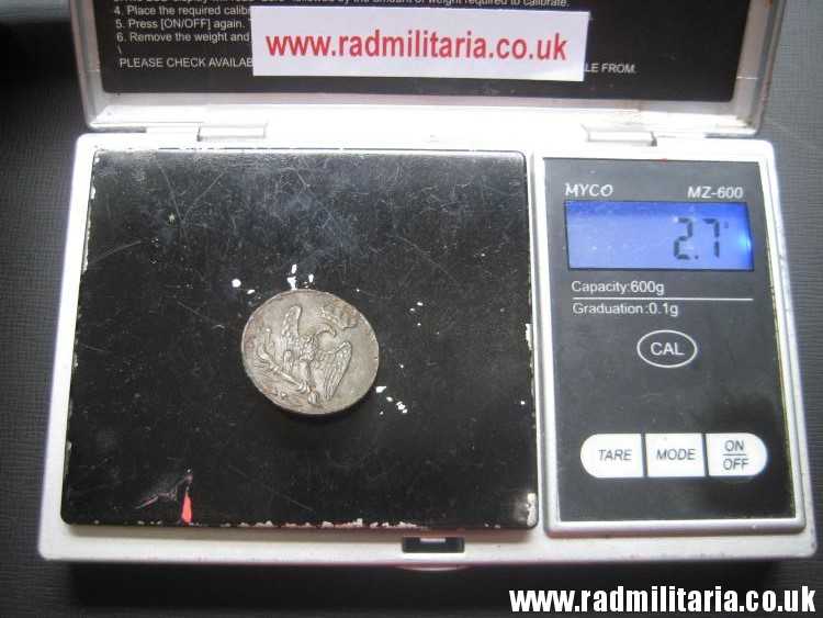 & original SET of 2 Napoleonic Guard BUTTONS with eagle - metal detecting find. FRANCE pre 1815 - Image 18