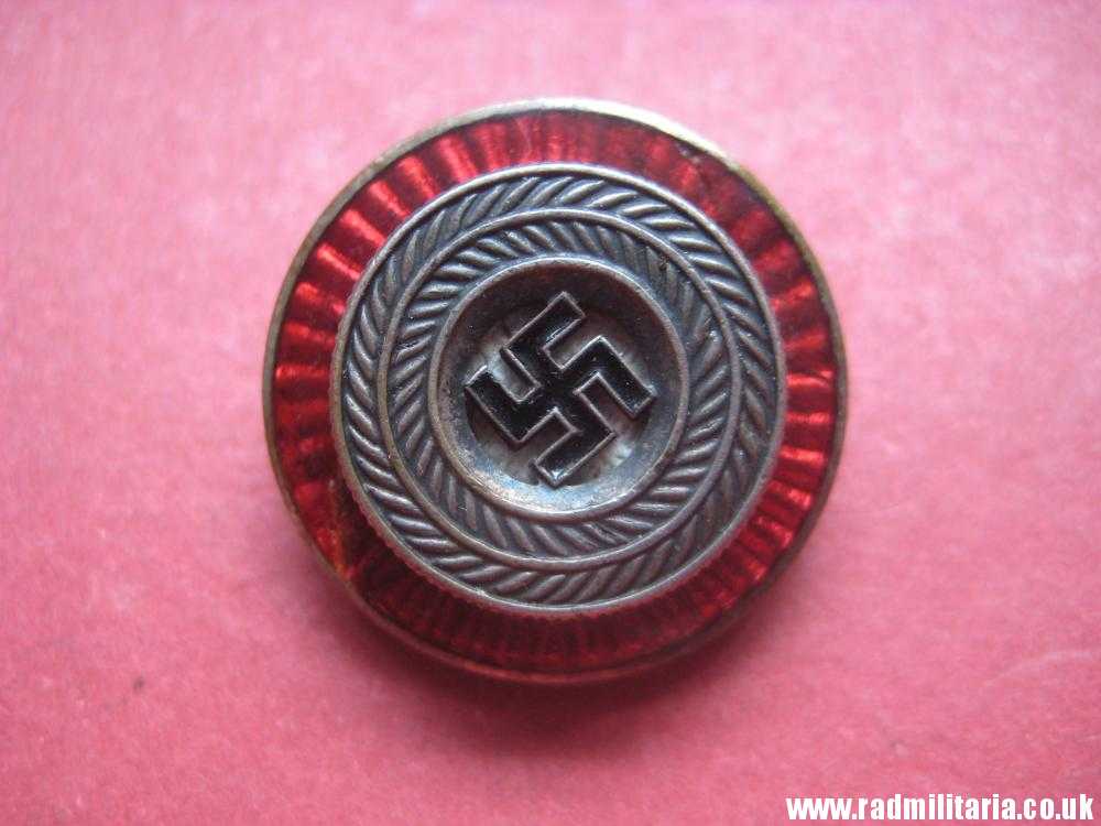 & WW2 genuine German NSDAP political leaders CAP COCKADE with swastika - marked: RZM M1/52 (Deschler & Sohn Munchen). - Image 16