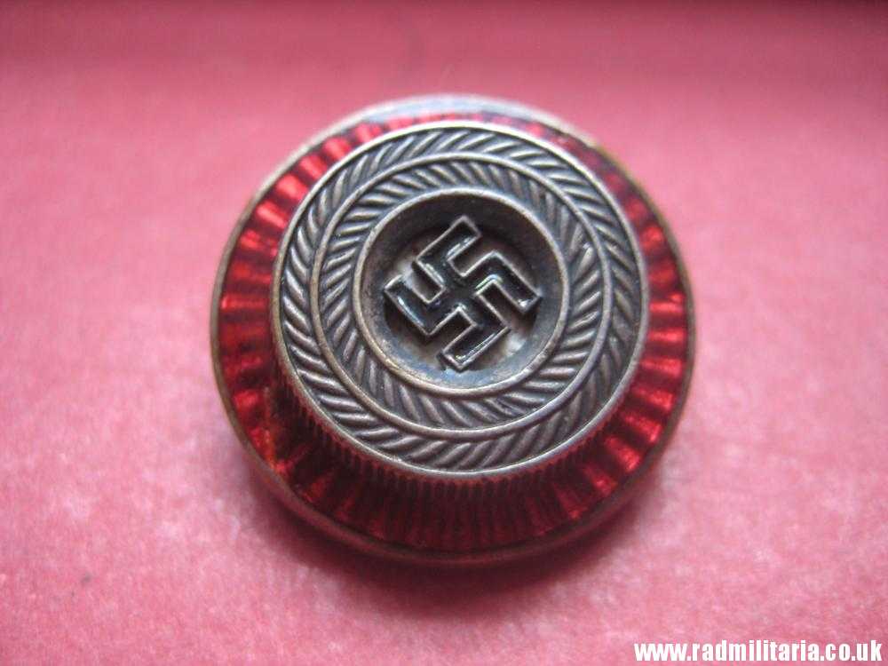 & WW2 genuine German NSDAP political leaders CAP COCKADE with swastika - marked: RZM M1/52 (Deschler & Sohn Munchen). - Image 18