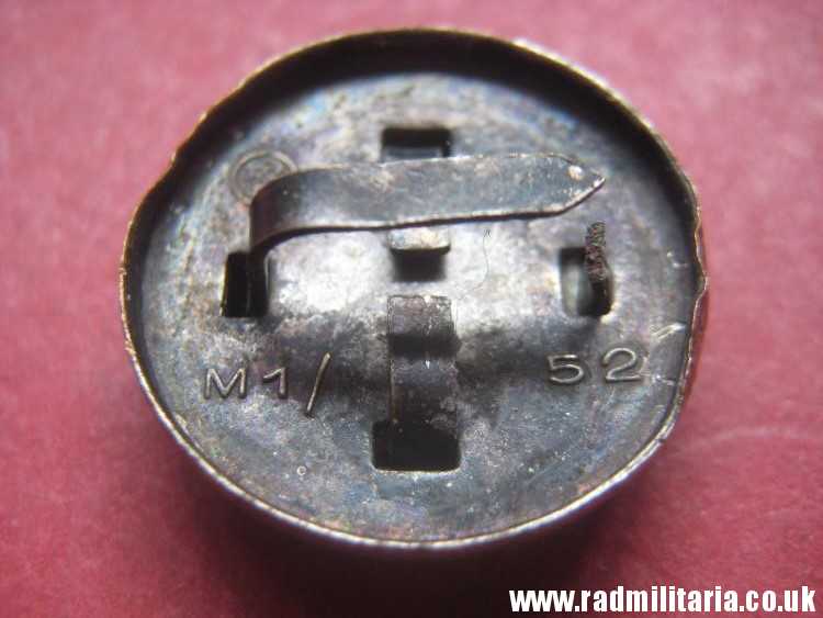 & WW2 genuine German NSDAP political leaders CAP COCKADE with swastika - marked: RZM M1/52 (Deschler & Sohn Munchen). - Image 6