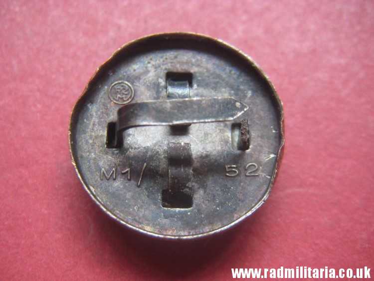 & WW2 genuine German NSDAP political leaders CAP COCKADE with swastika - marked: RZM M1/52 (Deschler & Sohn Munchen). - Image 3