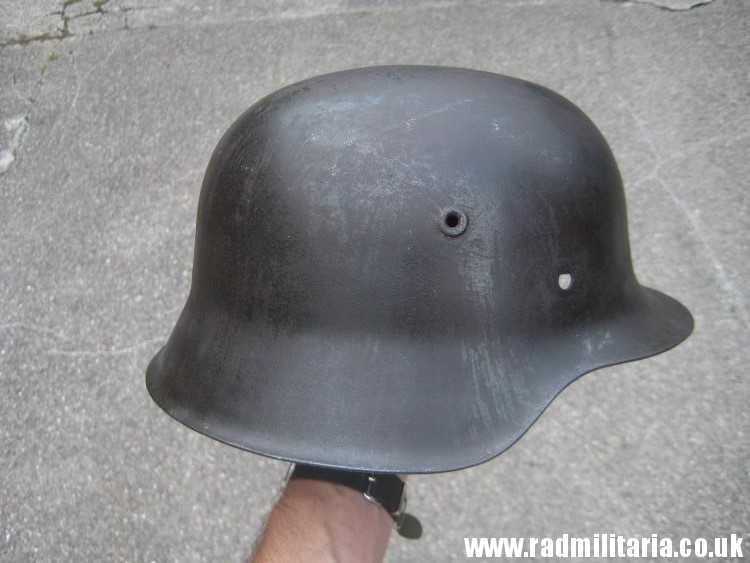 & original WW2 German steel HELMET M42 size 64. - Image 9