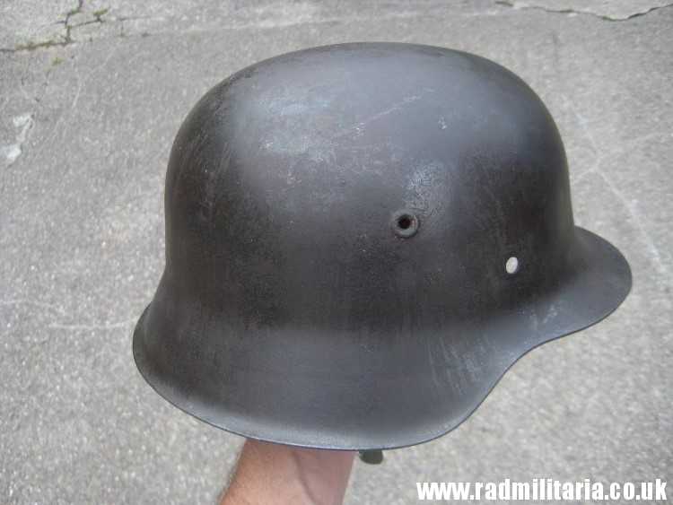 & original WW2 German steel HELMET M42 size 64. - Image 10