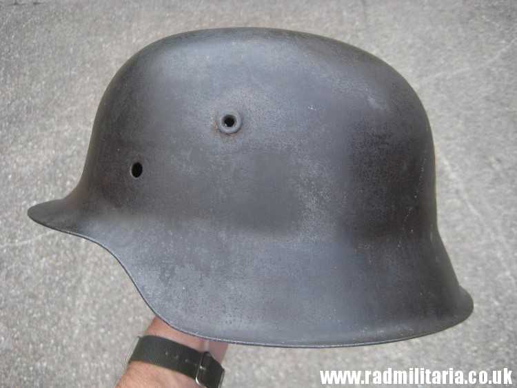 & original WW2 German steel HELMET M42 size 64. - Image 13