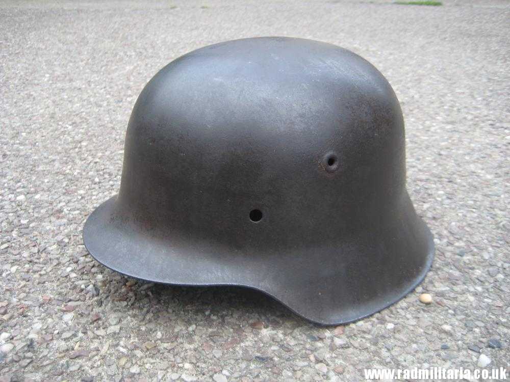& original WW2 German steel HELMET M42 size 64.