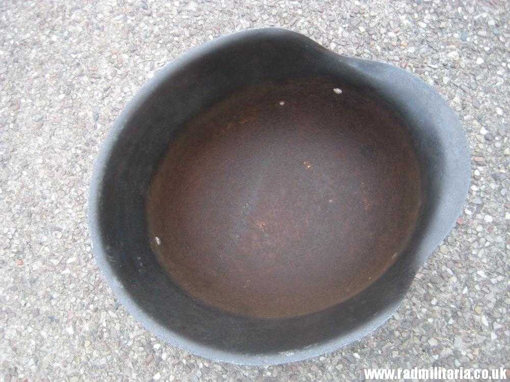 & original WW2 German steel HELMET M42 size 64. - Image 26
