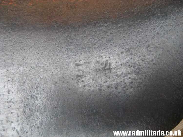 & original WW2 German steel HELMET M42 size 64. - Image 28