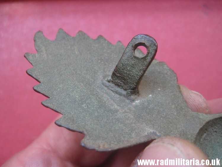 & original FLAMING GRENADE ammunition pouch METAL BADGE, Napoleonic Wars. - Image 10