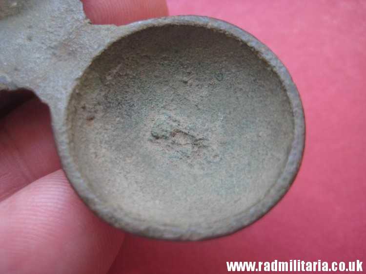 & original FLAMING GRENADE ammunition pouch METAL BADGE, Napoleonic Wars. - Image 13