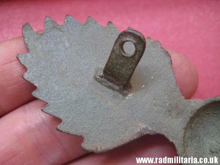 & original FLAMING GRENADE ammunition pouch METAL BADGE, Napoleonic Wars. - Image 14