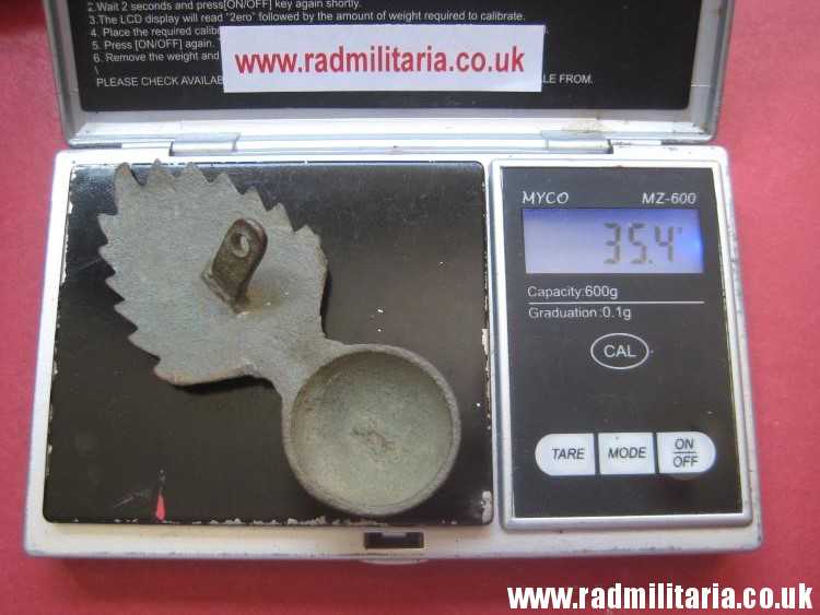 & original FLAMING GRENADE ammunition pouch METAL BADGE, Napoleonic Wars. - Image 19