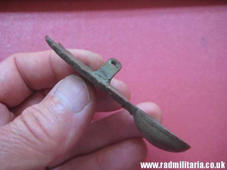 & original FLAMING GRENADE ammunition pouch METAL BADGE, Napoleonic Wars. - Image 22