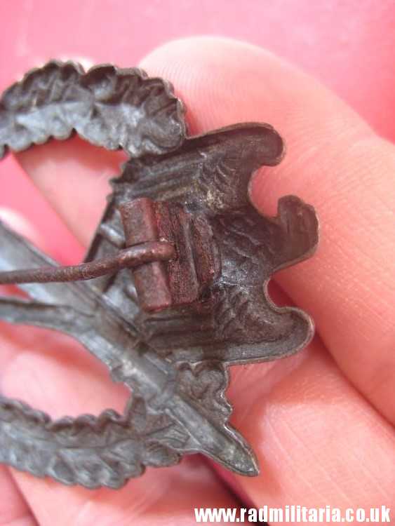 & original WW2 German INFANTRY ASSAULT BADGE rare pattern ZINC. - Image 10