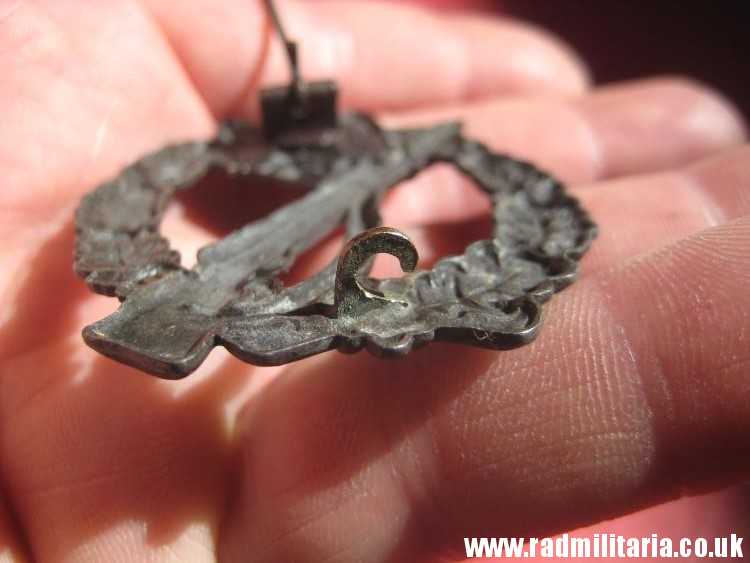 & original WW2 German INFANTRY ASSAULT BADGE rare pattern ZINC. - Image 20