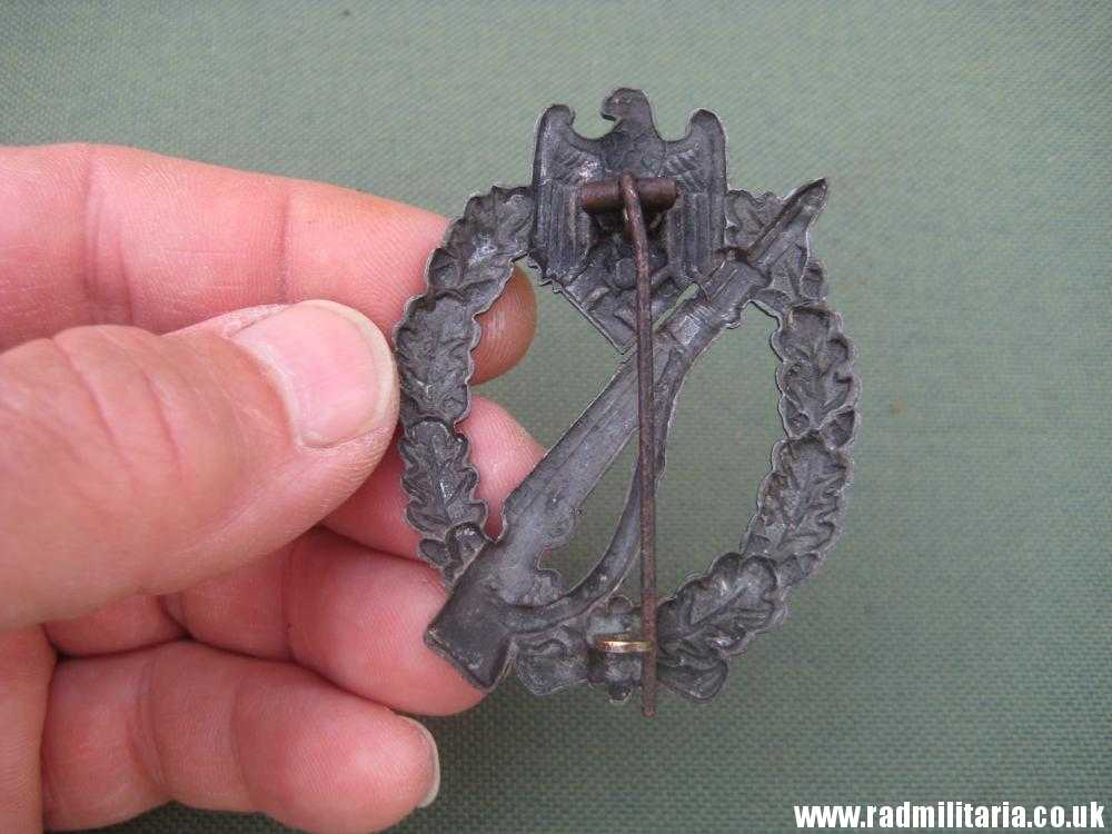 & original WW2 German INFANTRY ASSAULT BADGE rare pattern ZINC. - Image 29