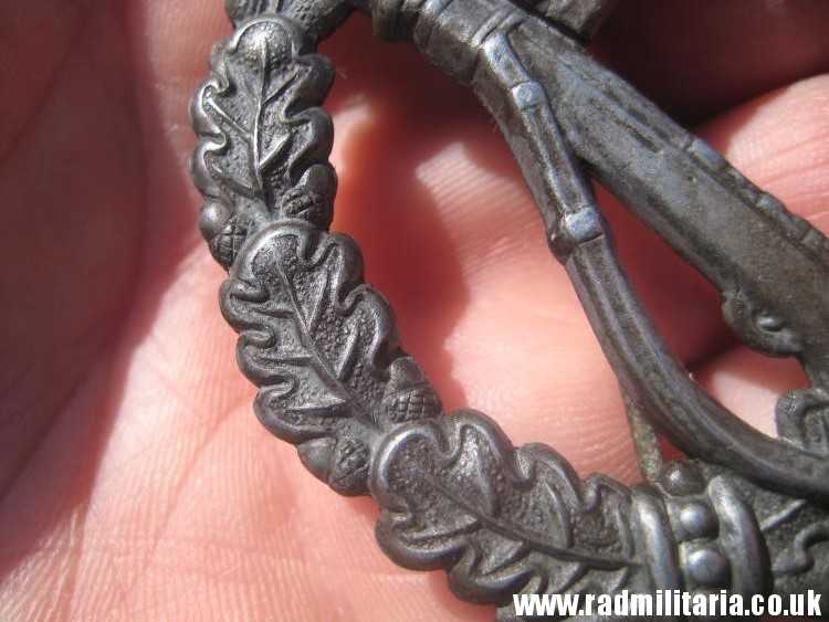 & original WW2 German INFANTRY ASSAULT BADGE rare pattern ZINC. - Image 38