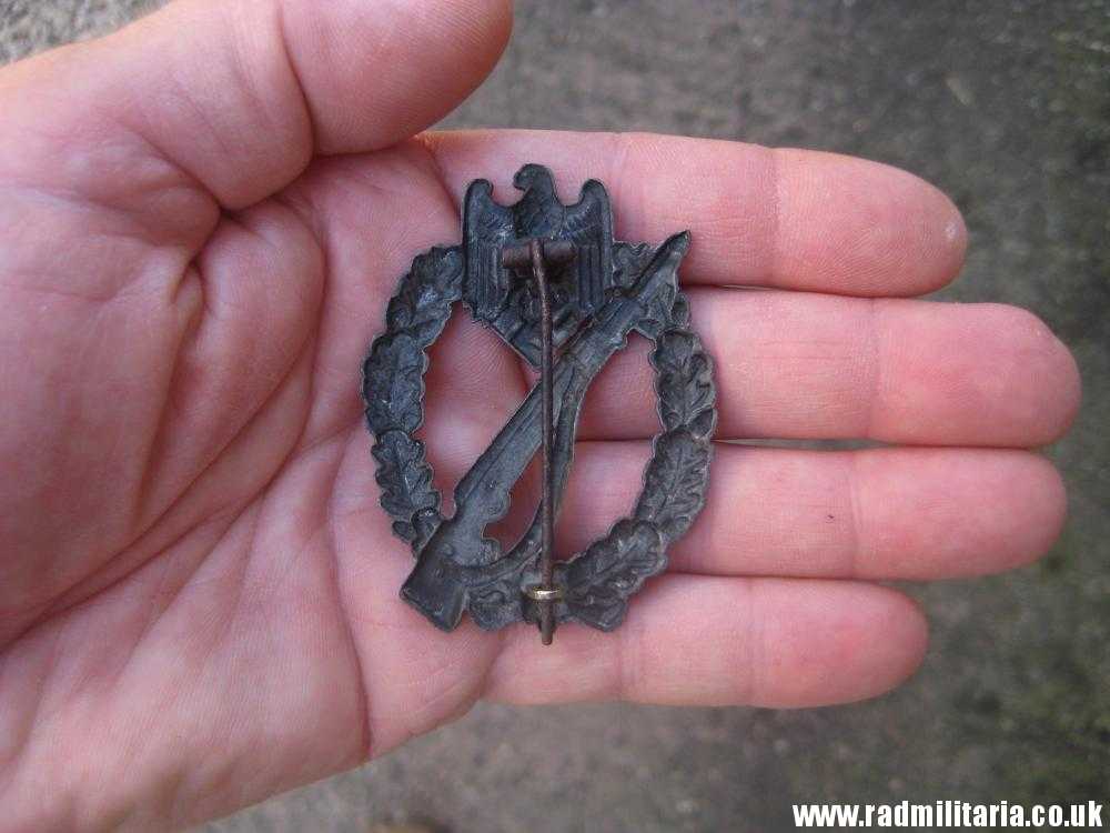 & original WW2 German INFANTRY ASSAULT BADGE rare pattern ZINC. - Image 45