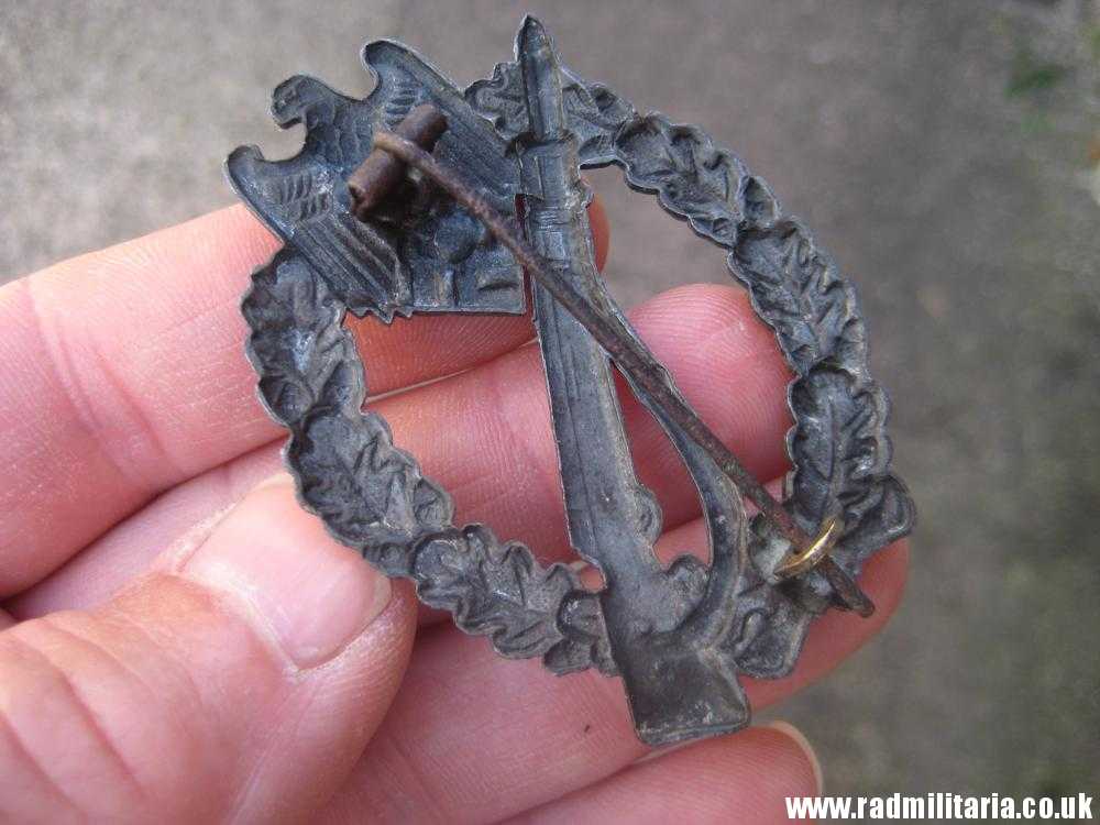 & original WW2 German INFANTRY ASSAULT BADGE rare pattern ZINC. - Image 50