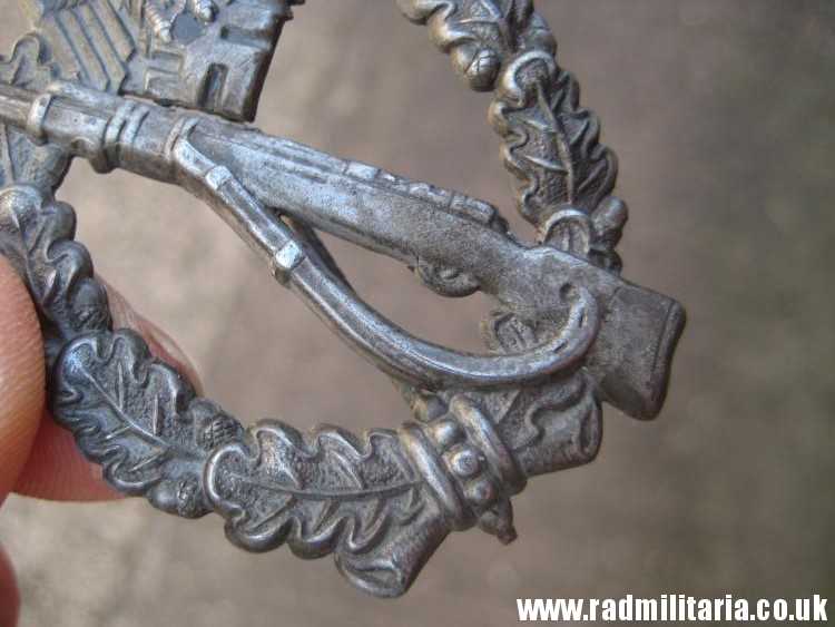 & original WW2 German INFANTRY ASSAULT BADGE rare pattern ZINC. - Image 52