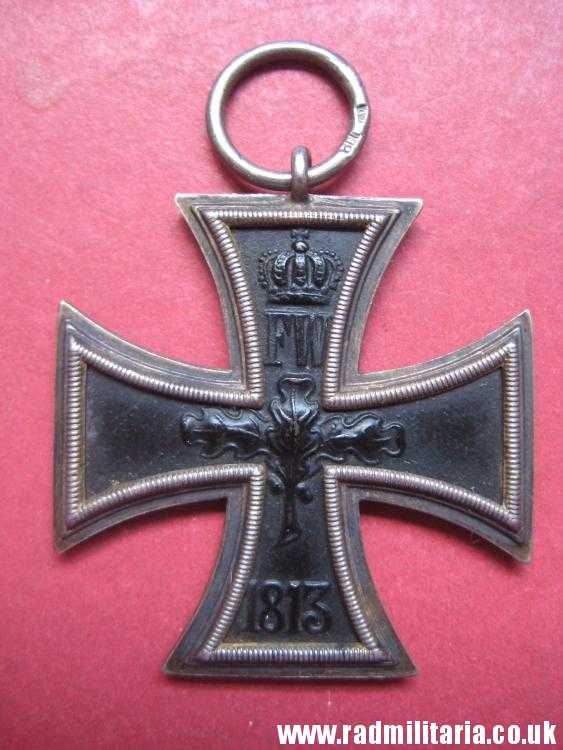 & original WW1 German IRON CROSS 2nd class in good condition, SOLID SILVER frame, marked: "800 C.D." - genuine !! - Image 18