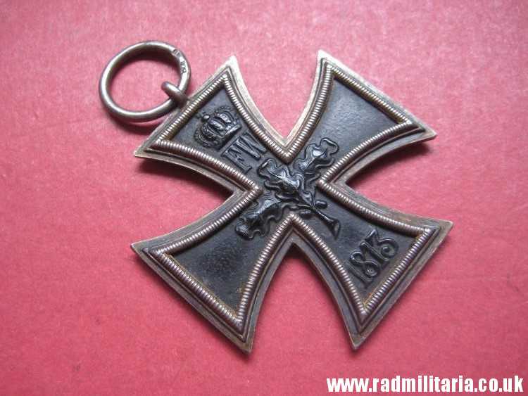 & original WW1 German IRON CROSS 2nd class in good condition, SOLID SILVER frame, marked: "800 C.D." - genuine !! - Image 21